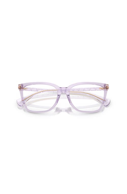 Ralph 54mm Butterfly Optical Glasses In Purple