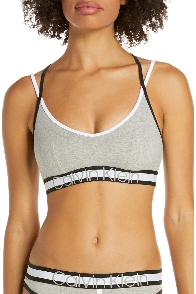Retro Cami Bralette, Main, color, GREY HEATHER