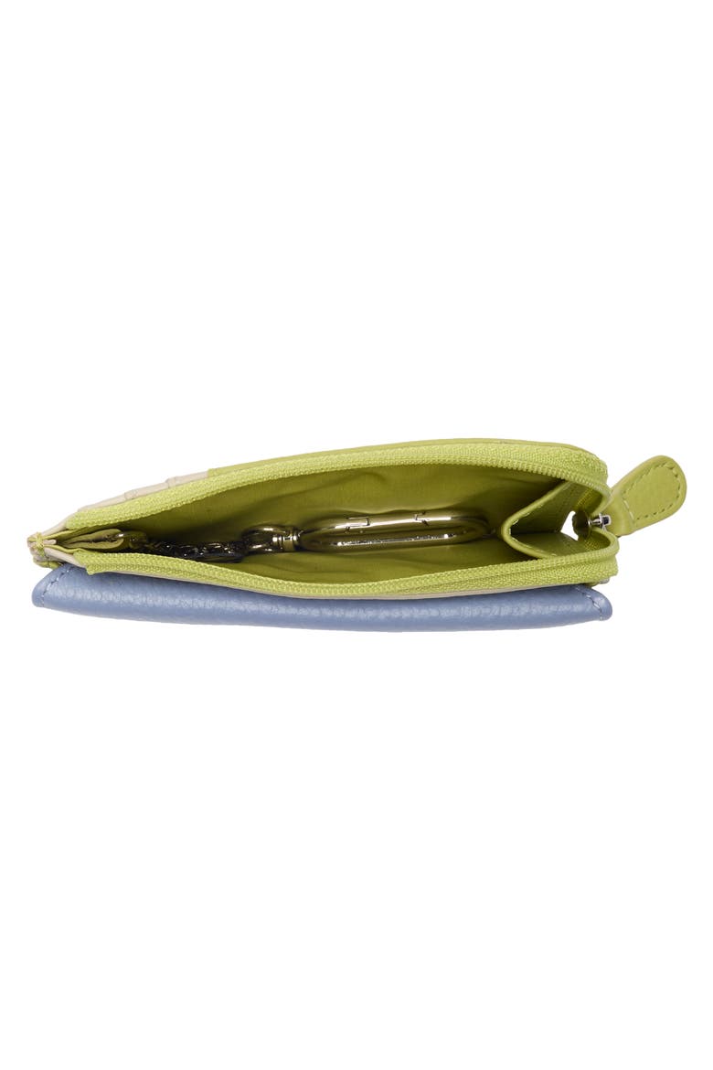 Penny Chain Wallet, Alternate, color, 122N-CACTUS/LILAC/PA
