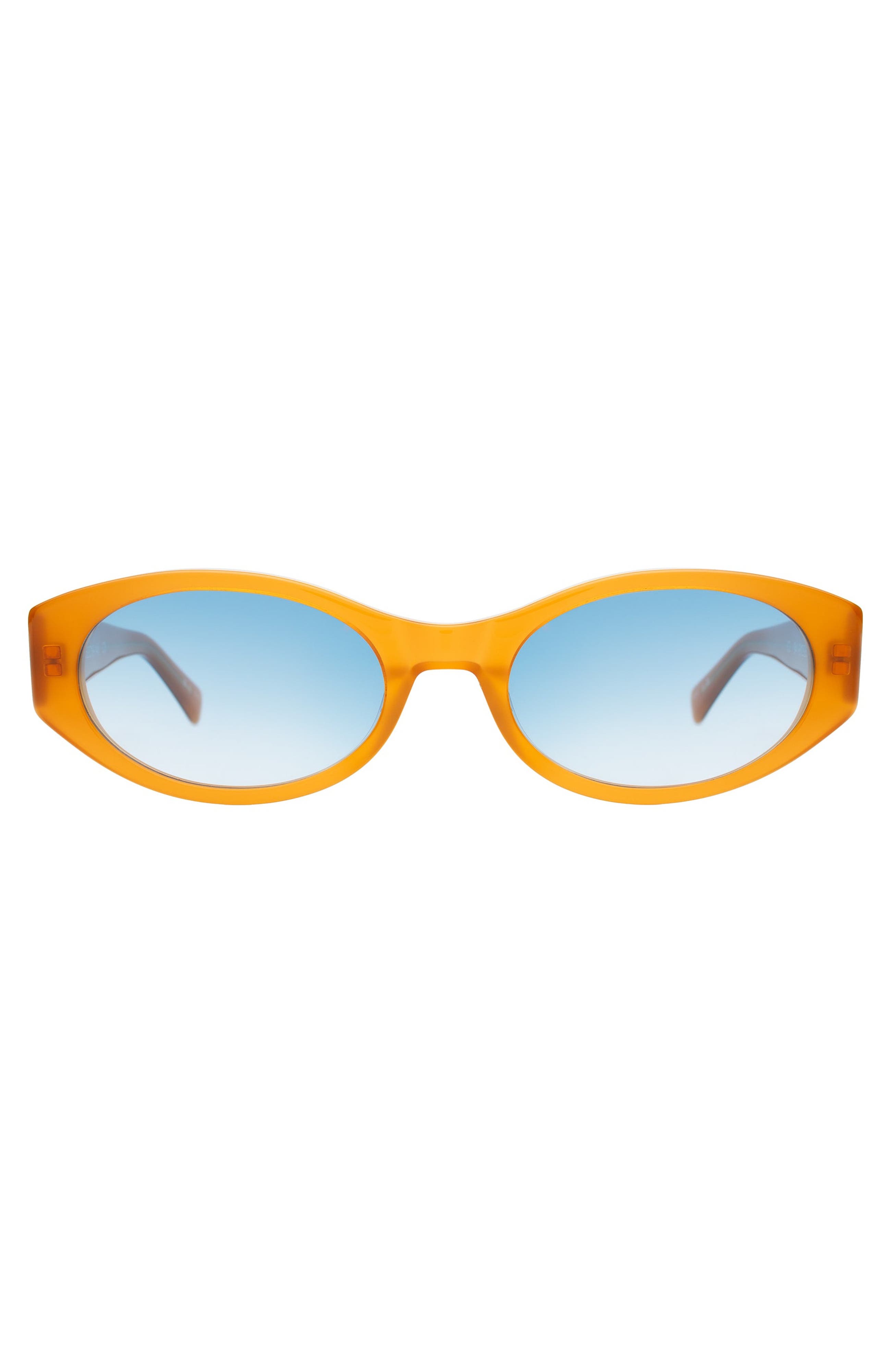 selected Tangerine / Blue