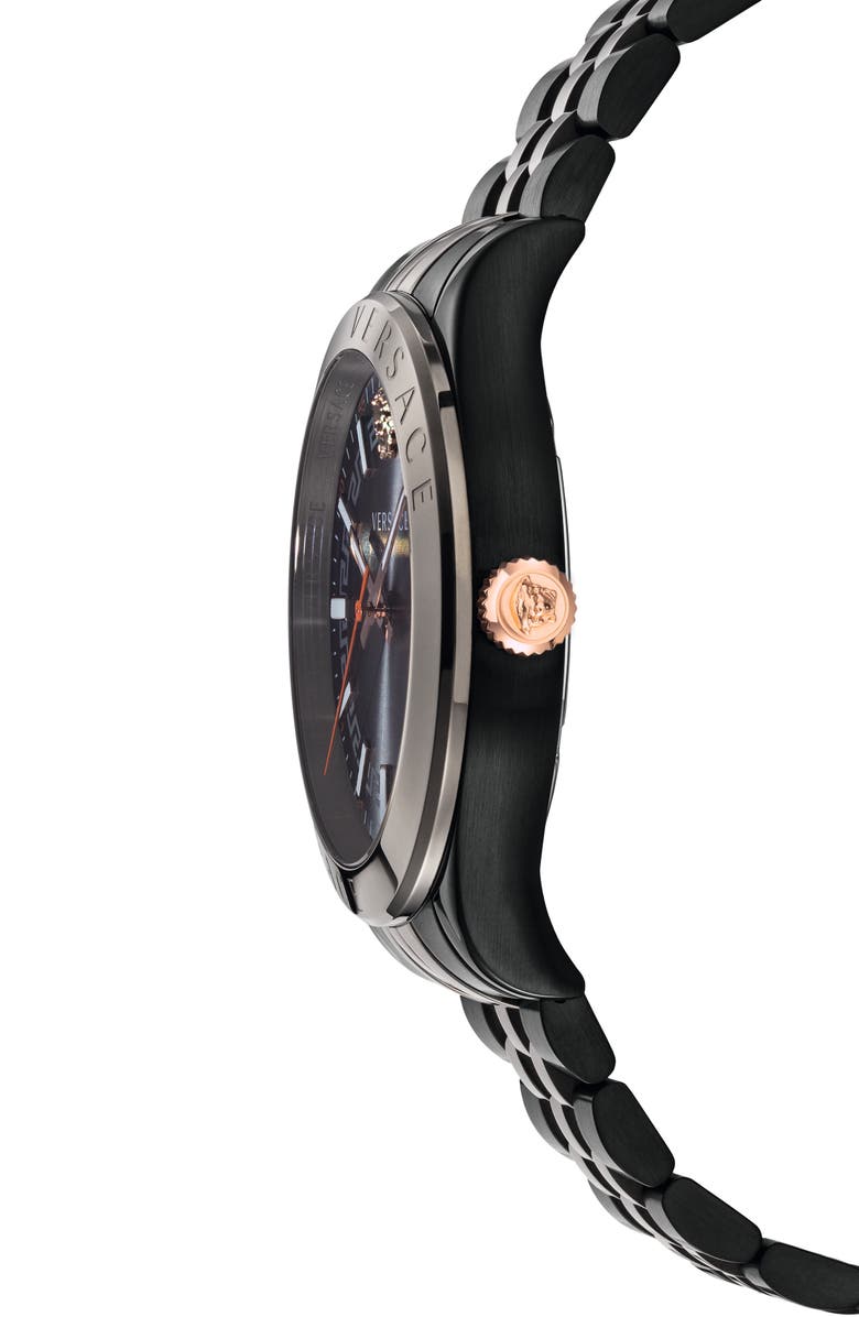 Versace Hellenyium Bracelet Watch, 42mm, Alternate, color,