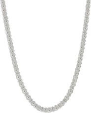 BEST SILVER Sterling Silver Coreana 16" Necklace