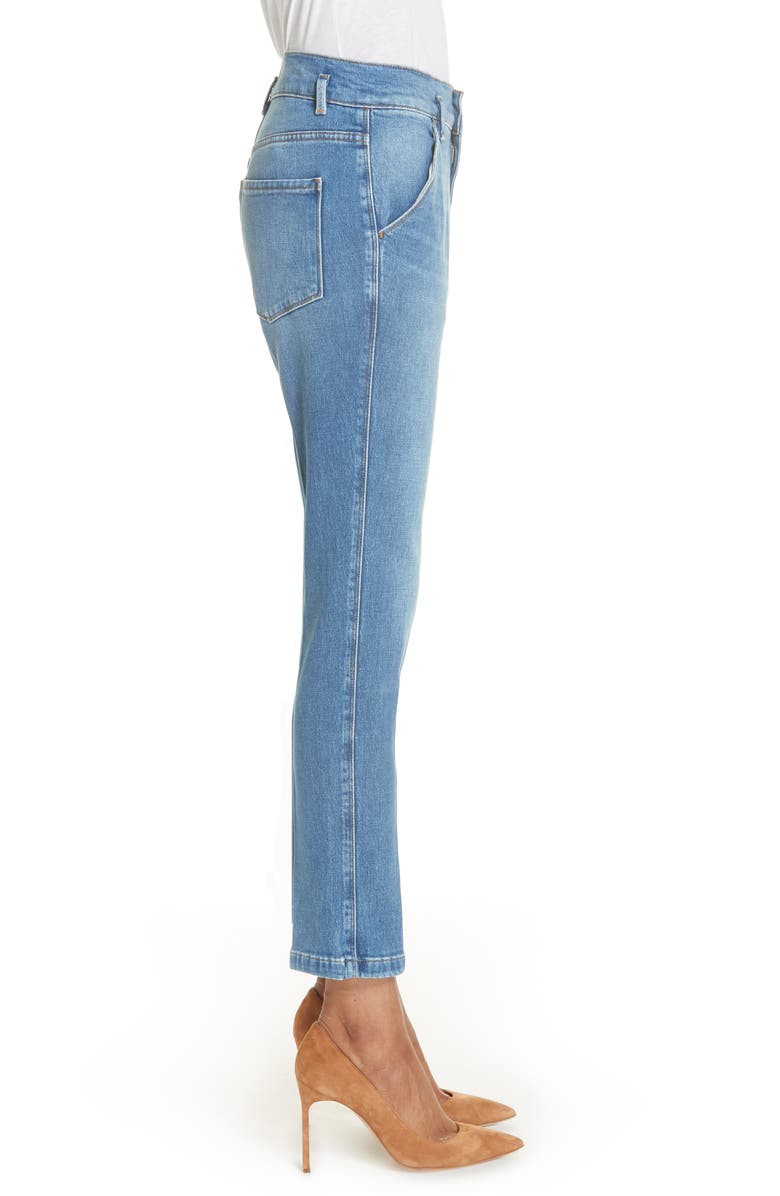 FRAME Le Slender Straight Leg Jeans, Alternate, color, 