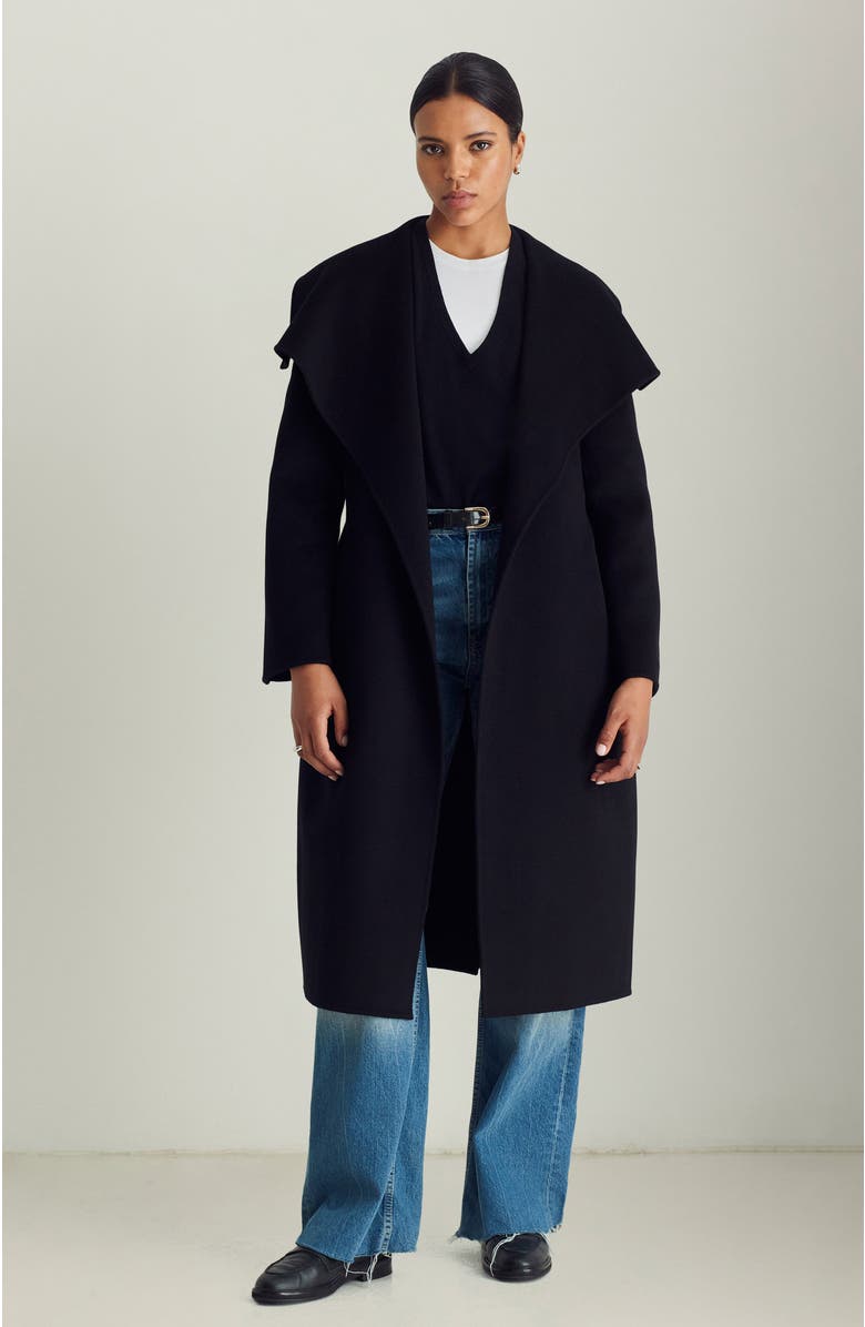 Dawn Levy Gisele Coat, Alternate, color, Black