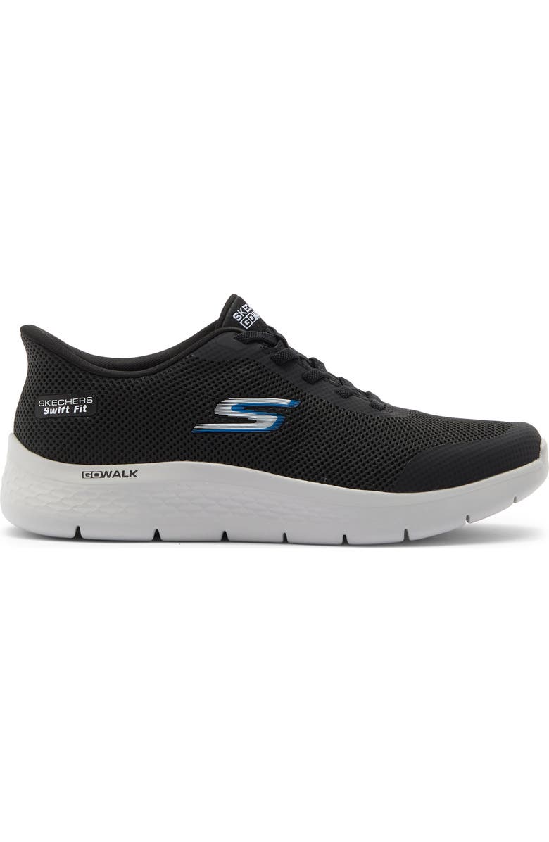 SKECHERS Slip-ins: GO WALK Flex Hands Up Sneaker, Alternate, color, Black Grey