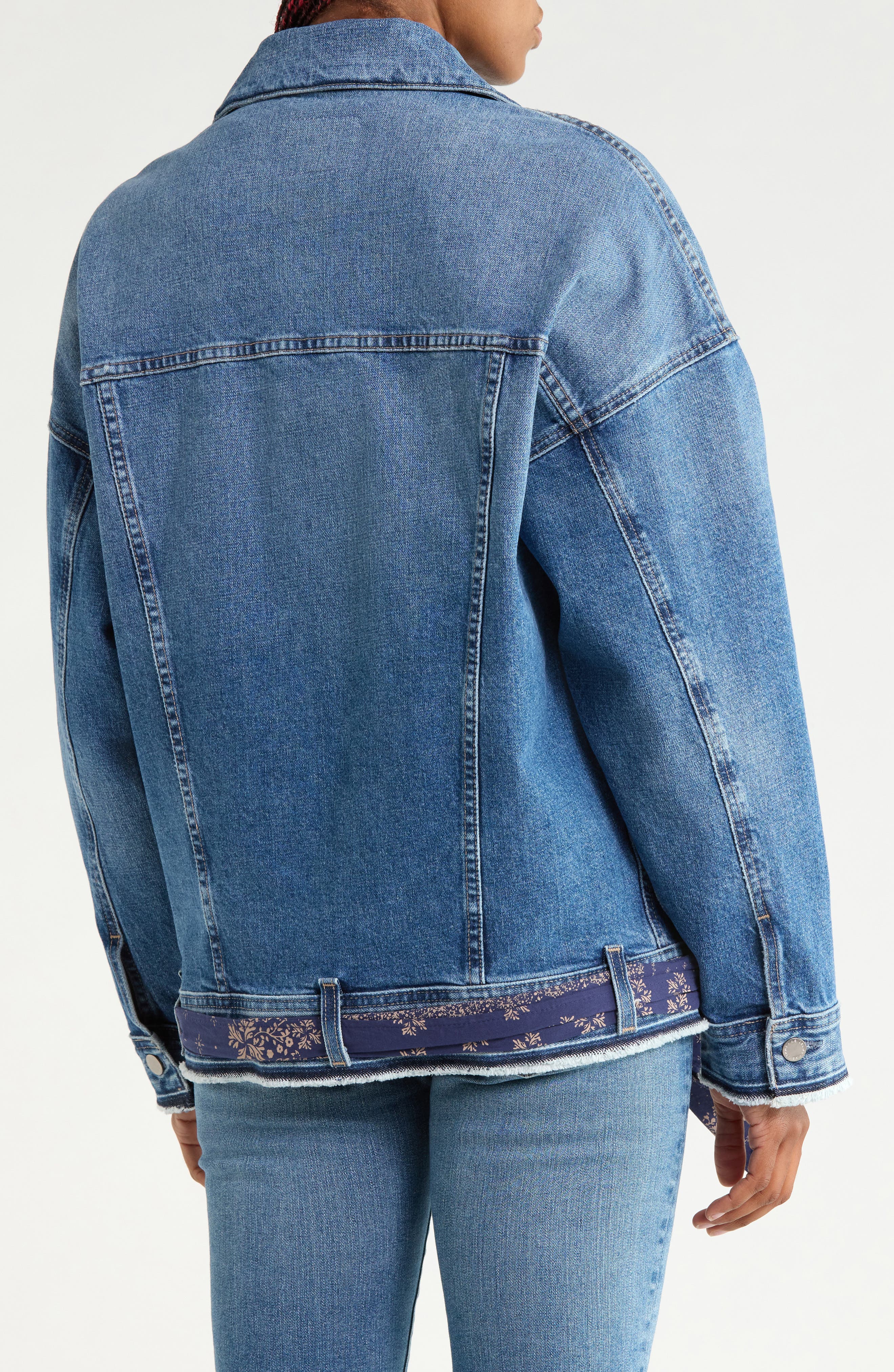 AG Kendrix Belted Denim Jacket (Women) | Nordstromrack