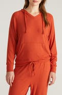 Universal Standard Travel Knit V-Neck Hoodie