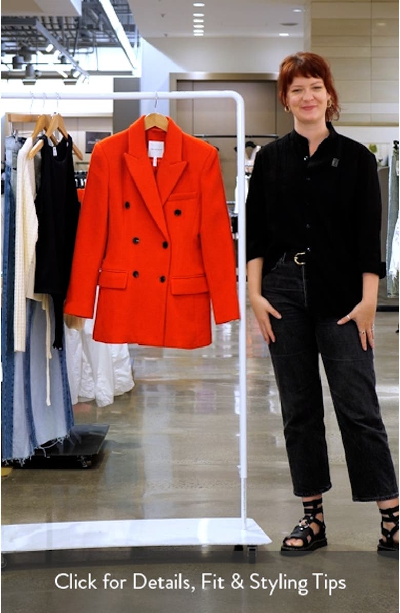 Hourglass Blazer Coat, sales video thumbnail