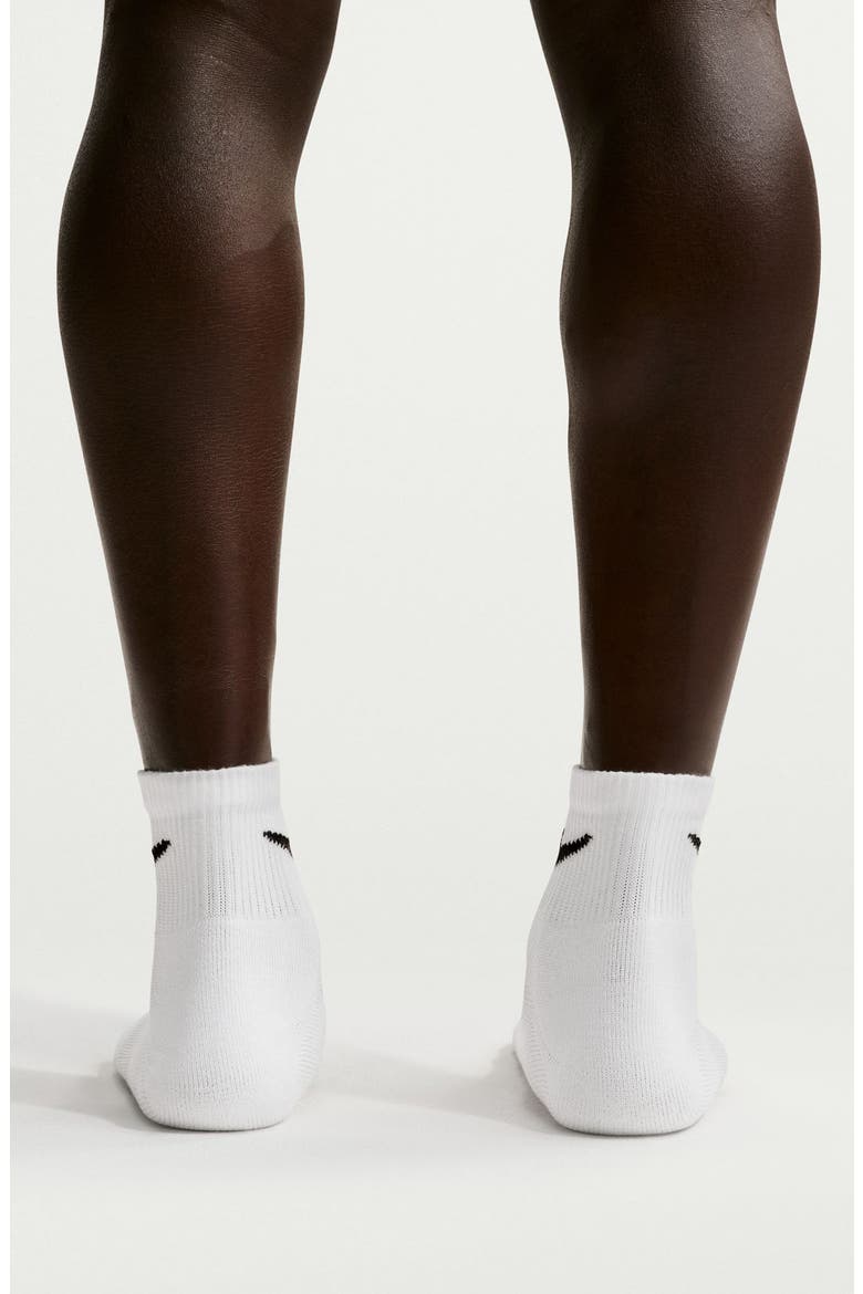 Everday Elevated Assorted 6-Pack Cotton Blend Ankle Socks, Alternate, color, WHITE