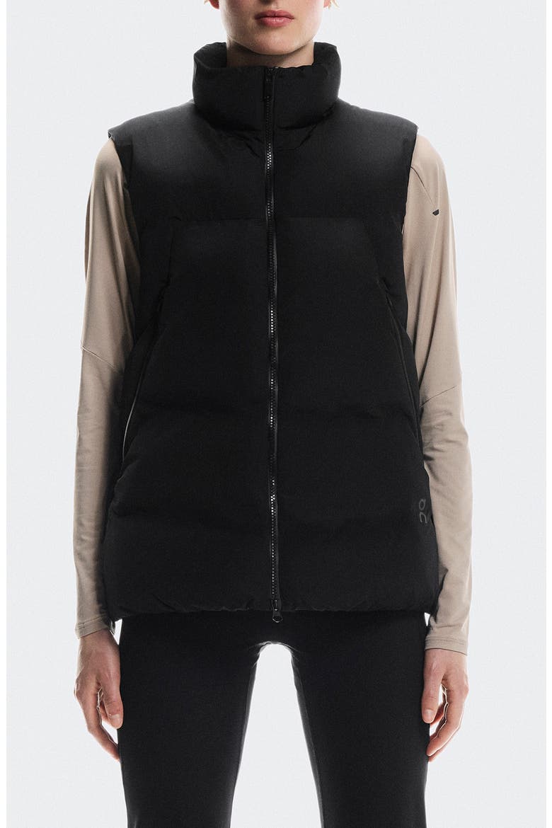 All-Day Puffer Vest, Main, color, BLACK