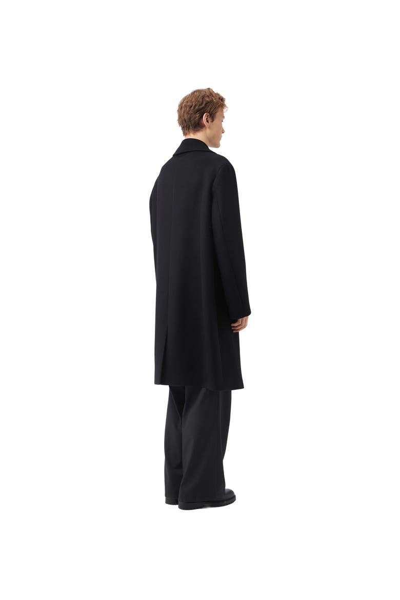 Double-Breasted Cashmere Coat for Men, Alternate, color, black