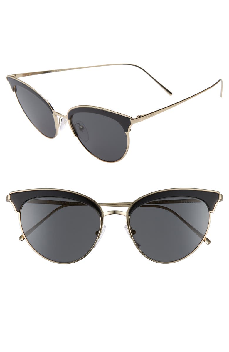 Prada Cat Eye Sunglasses 54mm lens Prada SPR02V 54mm Replacement Lenses by Sunglass Fix™ main image 3