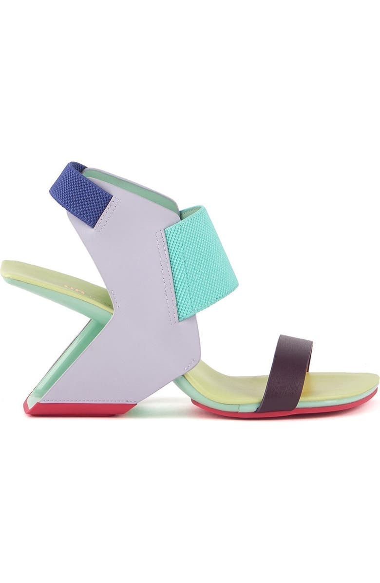 United Nude Loop Reiki Hi Sandals, Main, color, Party