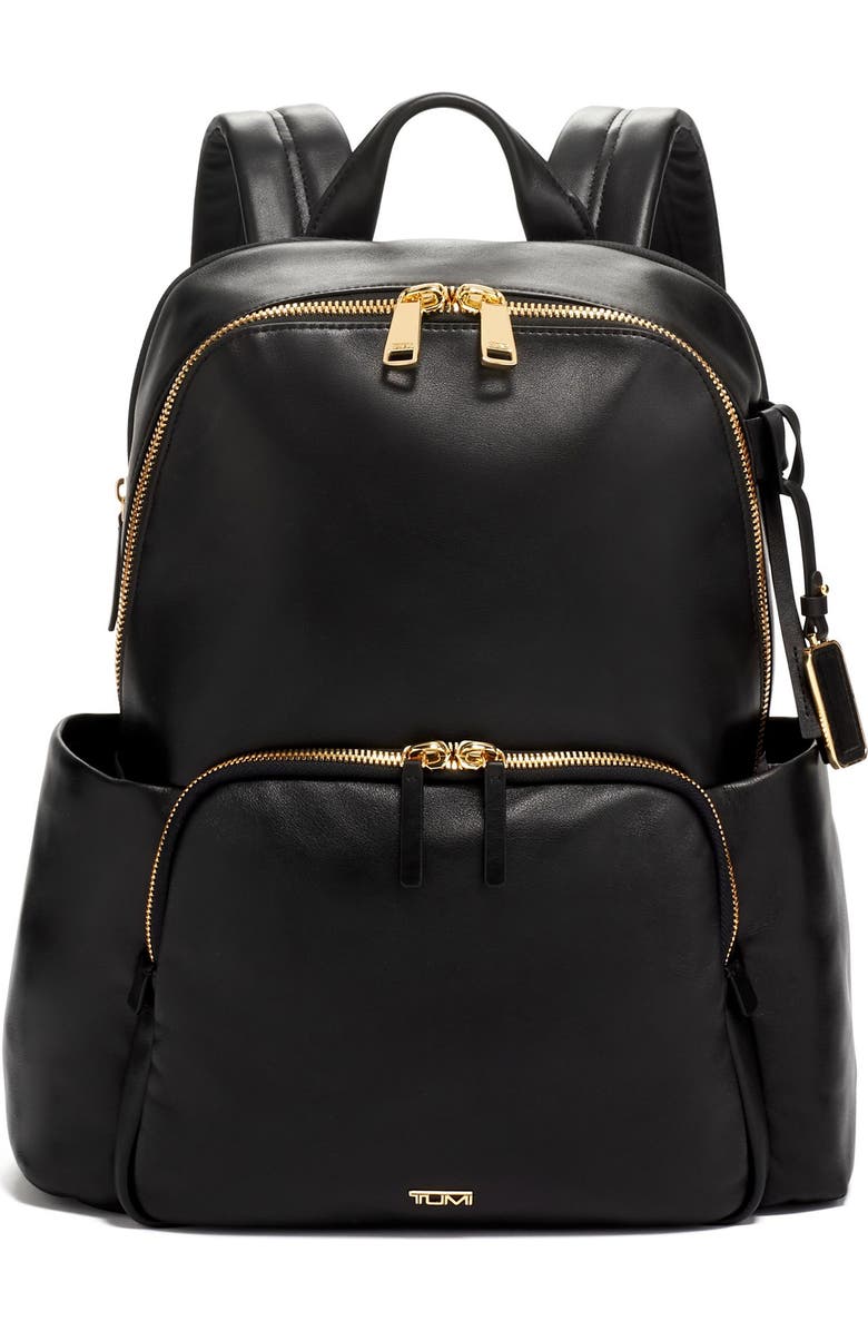 TUMI Ruby Leather Backpack, Main, color,
