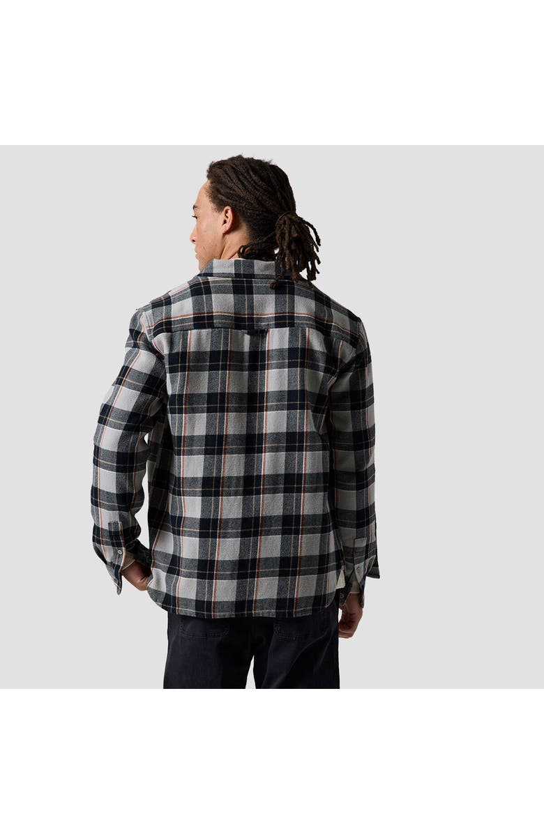 Backcountry Venture Midweight Flannel Shirt - Men's, Alternate, color, Goat Gray Drifter Plaid
