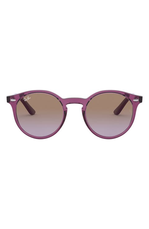Junior 44mm Round Sunglasses (Kids)