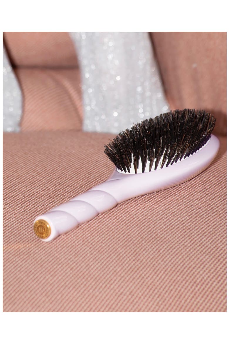 N.01 The Large Shine & Care Hairbrush, Alternate, color, LILAC PINK