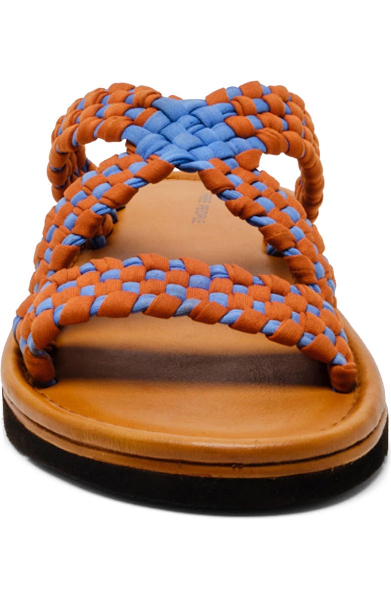 Free People Edge Water Woven Sandal, Alternate, color, Swim Team/ Luggage