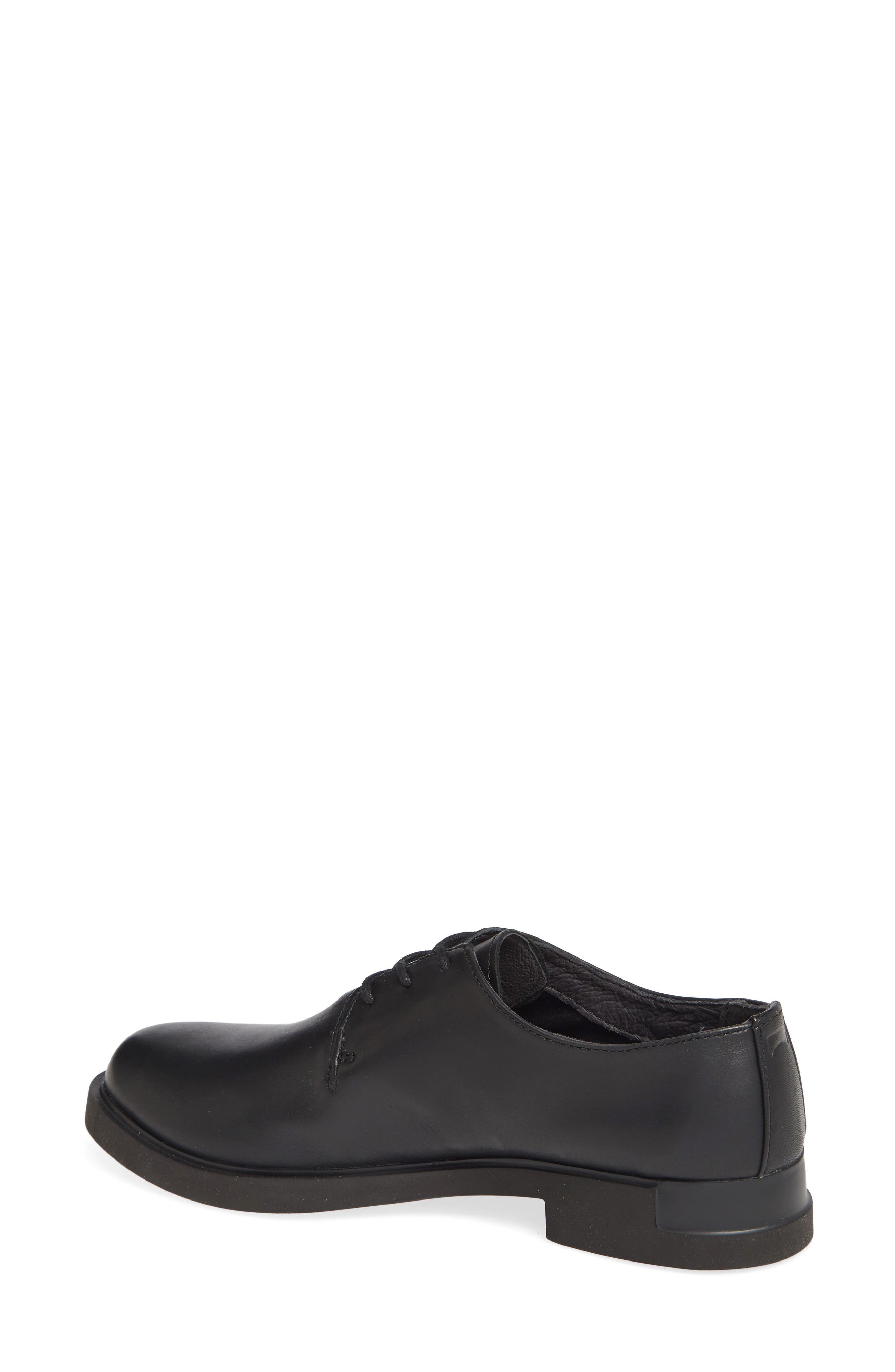Camper Iman Wholecut Shoe, Alternate, color, Black Leather