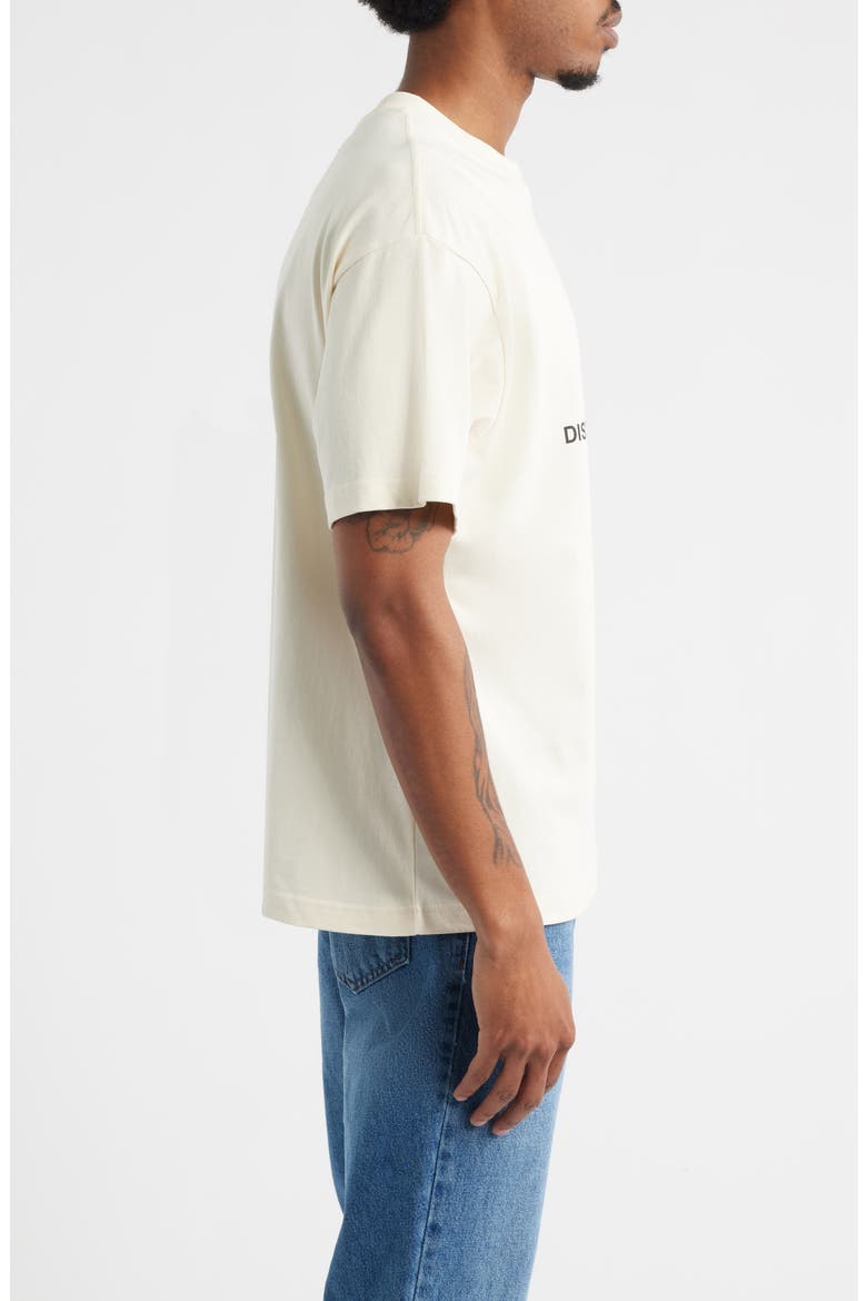 Disconnect Drappo Graphic T-Shirt, Alternate, color, CREAM