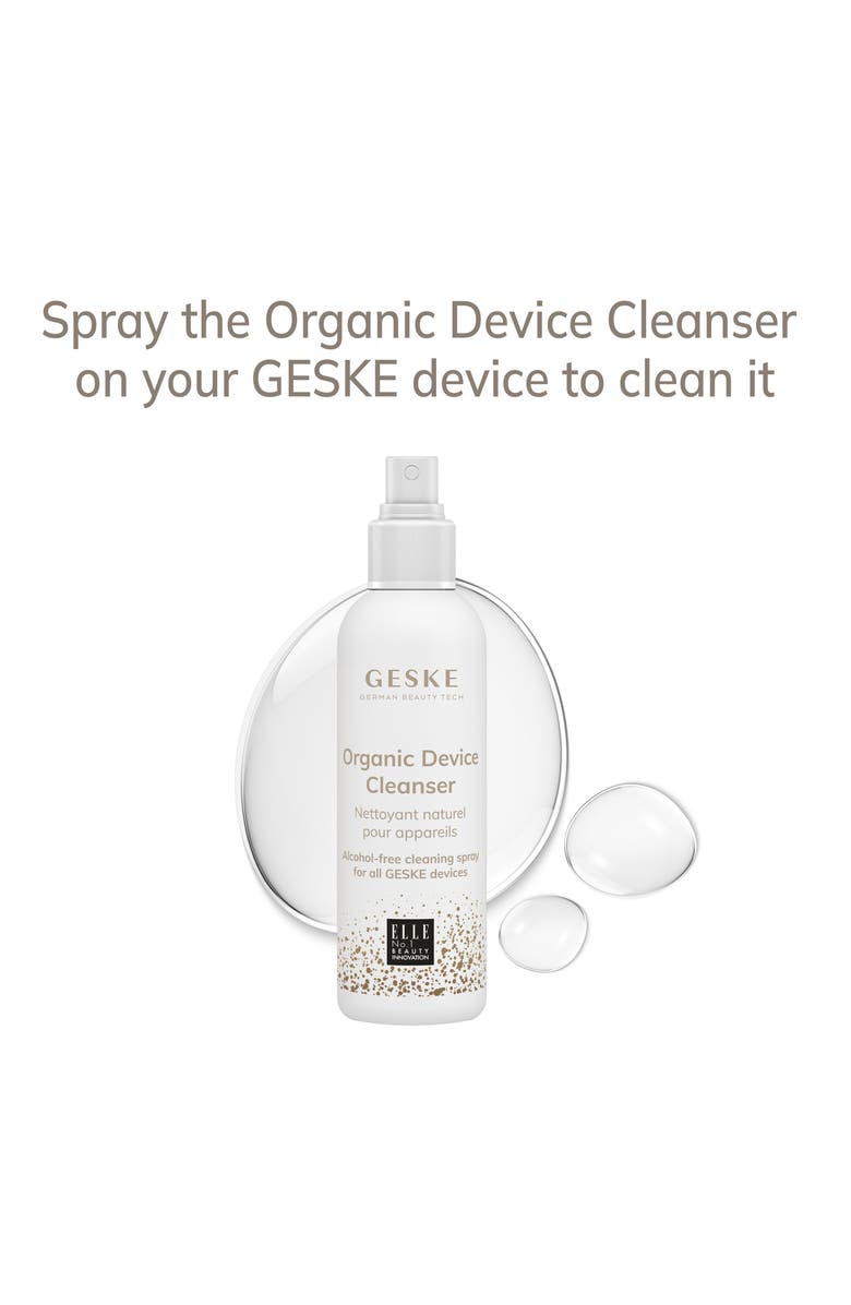 GESKE SmartAppGuided Body Brush with Metal Ring | 4 in 1, Alternate, color, Black