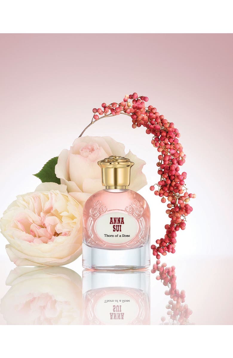 Anna Sui Wild Wonder Collection Thorn of a Rose Eau de Parfum, 50ml, Alternate, color, Red