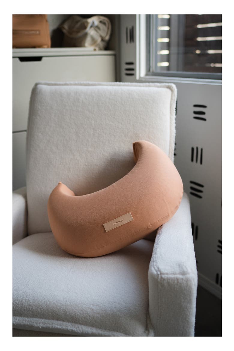 Organic Cotton Nursing Pillow, Alternate, color, GINGER