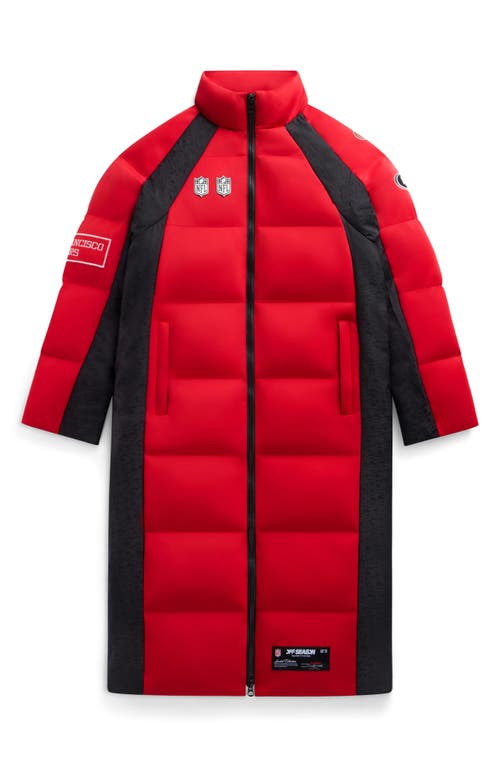 Off Season Unisex Team Long Coat in 49Ers  product