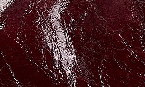 Madewell The Medium Leather Top Handle Bag In Dark Plum