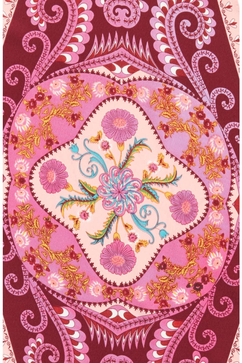 Paisley Kite Scarf, Alternate, color, CUPCAKE PINK