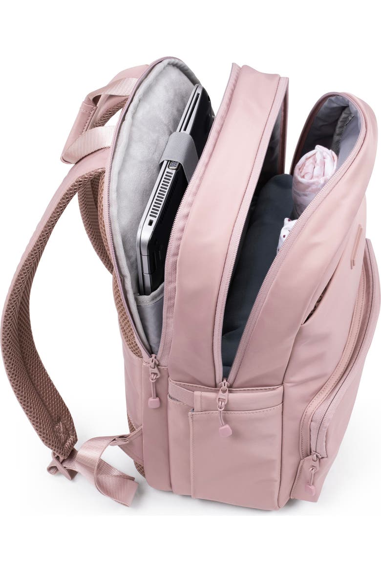 17 inch laptop backpack women's Luka can firmly lock the main compartment zipper Modoker Upgraded Vintage 17 Inch
