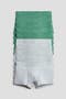 selected Green/Light Gray Melange