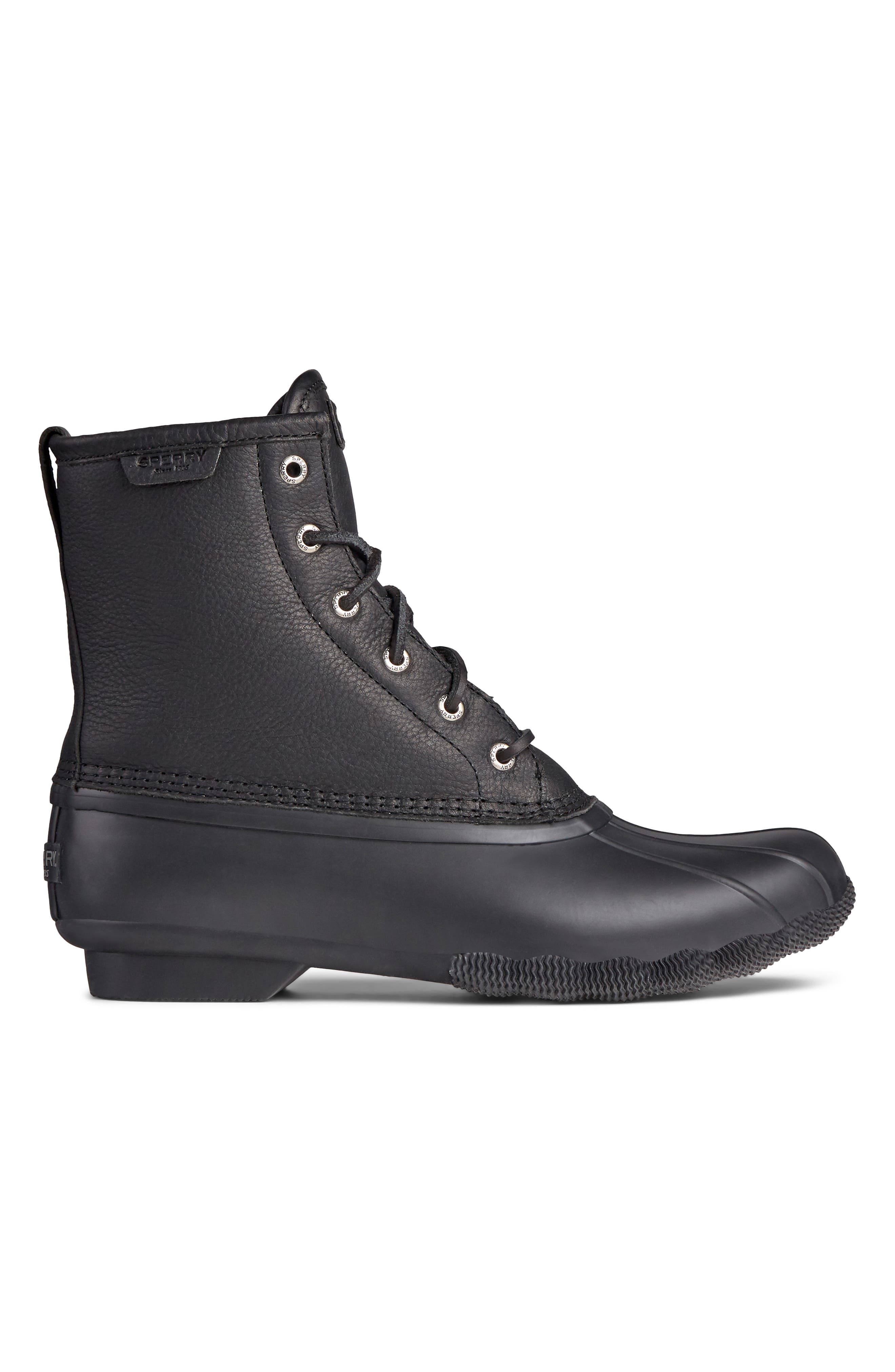Sperry Saltwater Duck Waterproof Rain Boot, Alternate, color, 