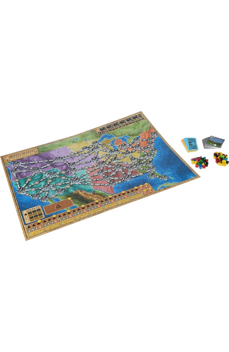 Rio Grande Games Power Grid Recharged, Alternate, color, Multicolored