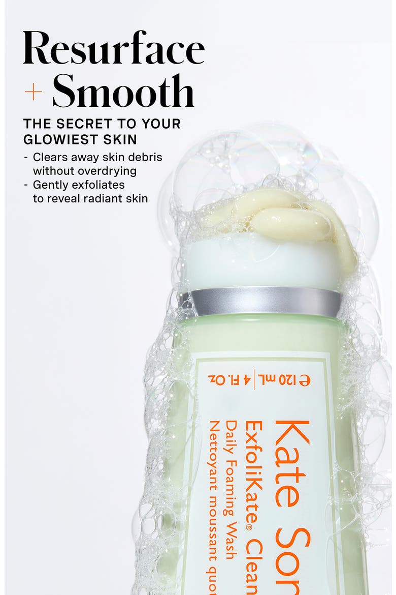 ExfoliKate® Cleanser Daily Foaming Wash, Alternate, color, NO COLOR