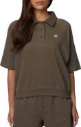 Good For Nothing Boxy-Fit Raglan Sweat Polo