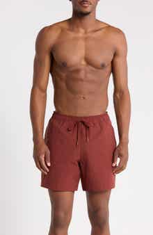 Piped Swim Shorts
