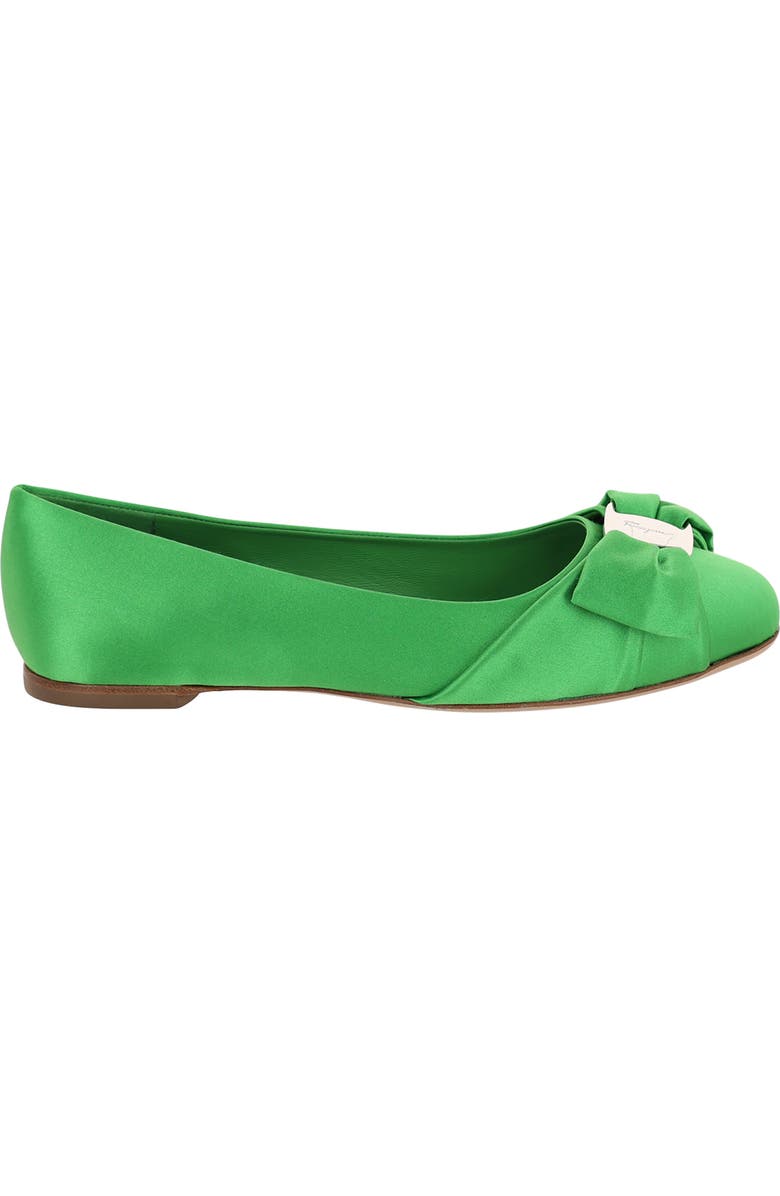 FERRAGAMO Varina Bow Flat, Alternate, color,