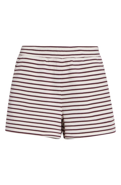 Brighton Stripe Mini Shorts