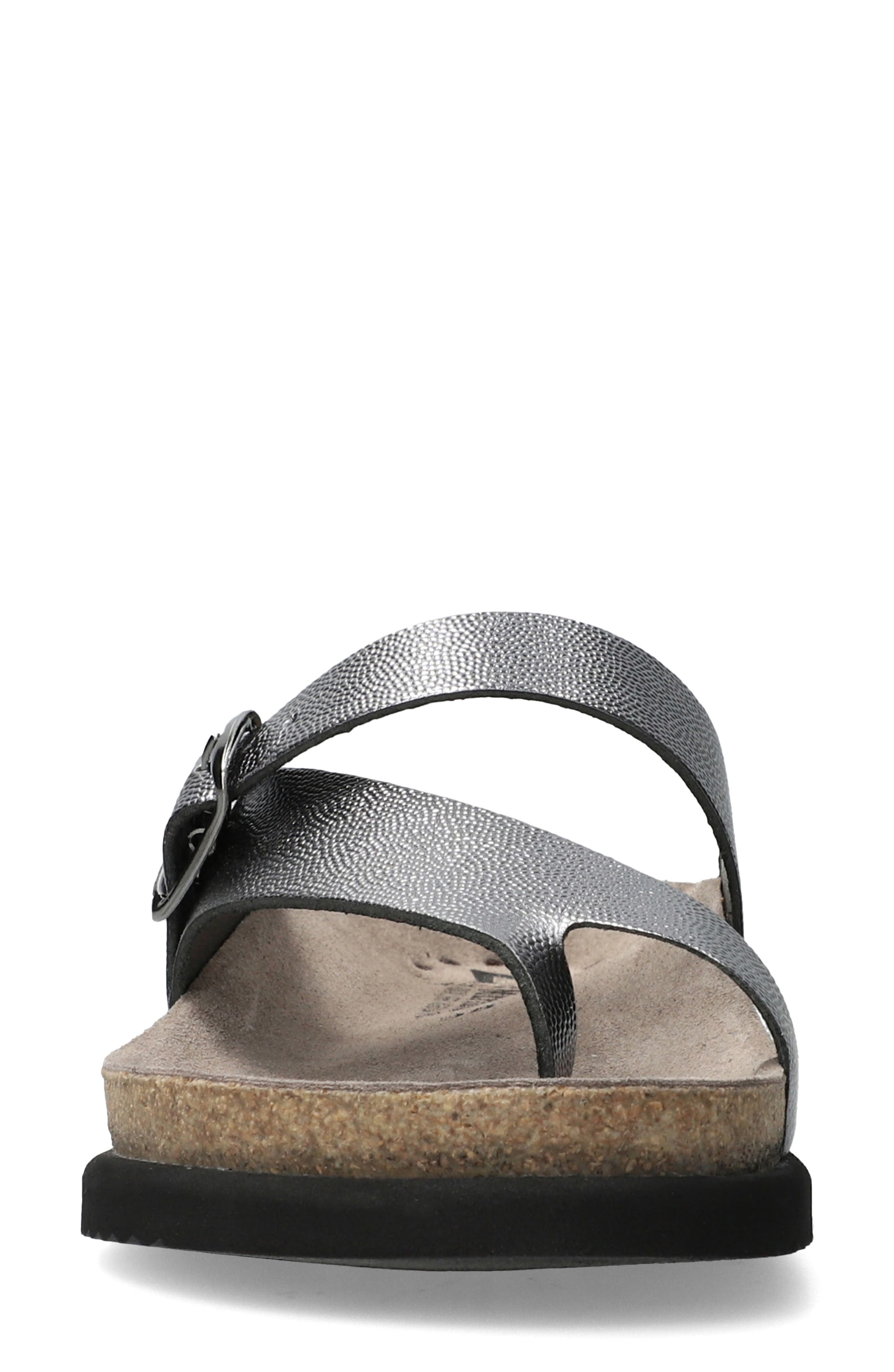 Mephisto Helen Toe Loop Sandal, Alternate, color, Grey Odysee