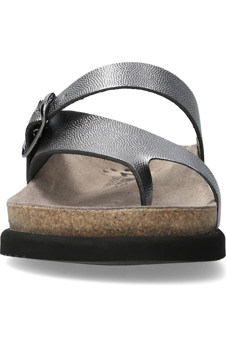 Mephisto Helen Toe Loop Sandal, Alternate, color, Grey Odysee