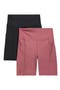 Ariana Assorted 2-Pack High Waist Bike Shorts