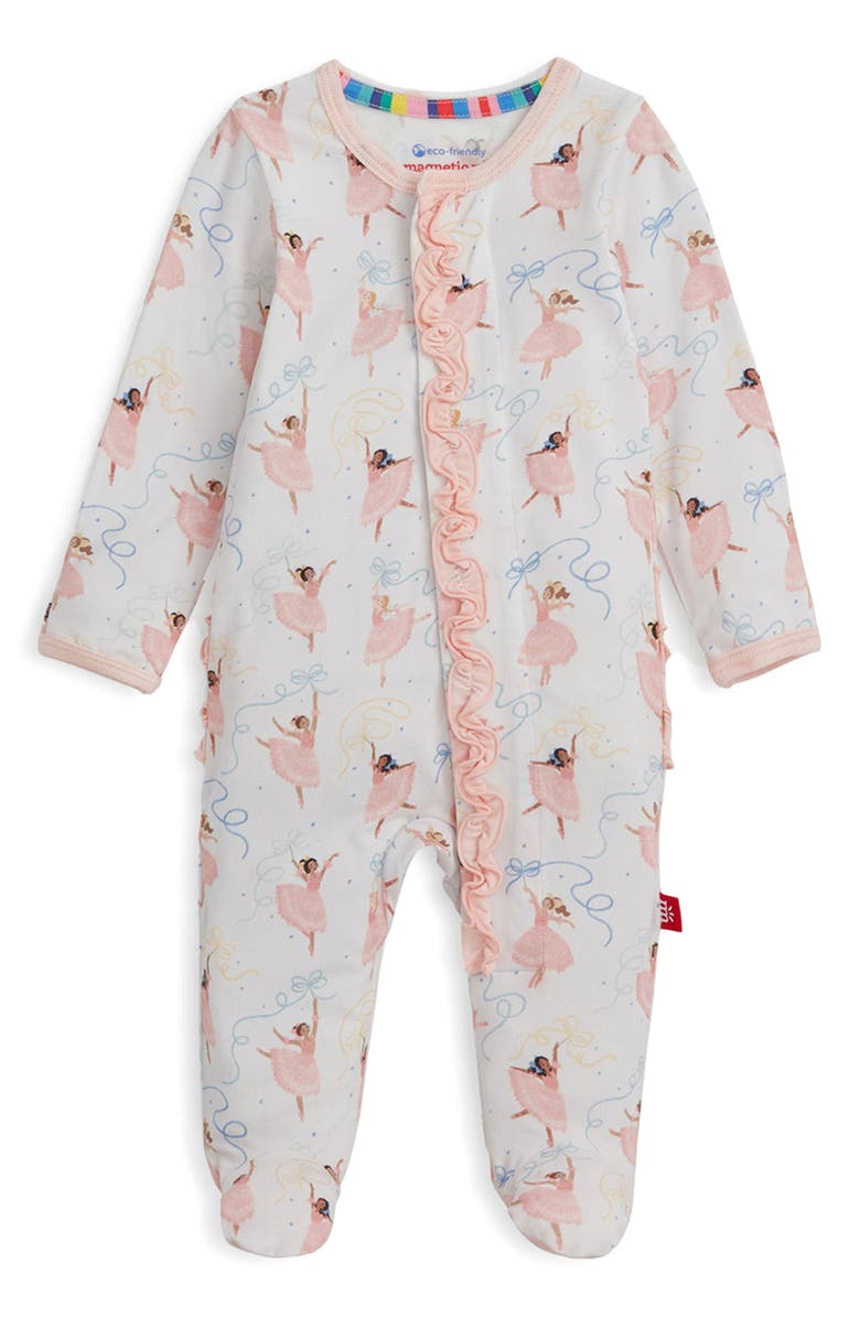 Magnetic Me Pretty Plies Magnetic Footie, Main, color, White