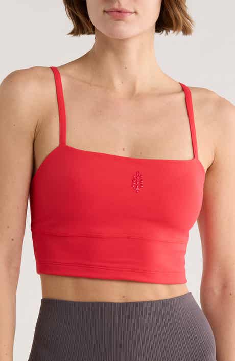 Free People Never Better Longline Sports Bra