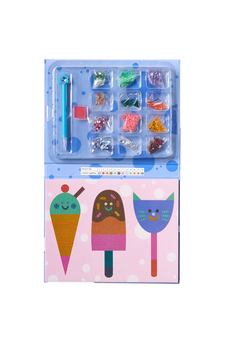Sparkle Art, Yum! Yum! Yum! DIY Bedazzled Artwork Kit, Main, color, Multicolored