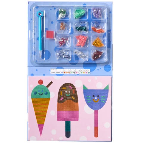 Sparkle Art, Yum! Yum! Yum! DIY Bedazzled Artwork Kit