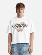 AELFRIC EDEN Heart Graphic Boxy Short Tee