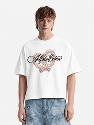 AELFRIC EDEN Heart Graphic Boxy Short Tee