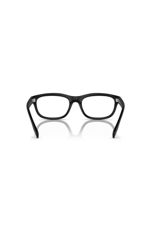 Burberry 54mm Irregular Optical Glasses In Black