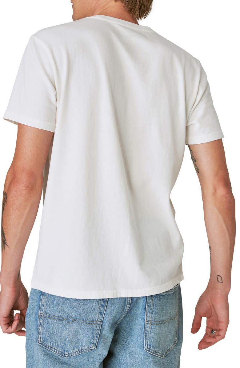 Lucky Brand Rolling Stones Patch T-Shirt, Alternate, color,